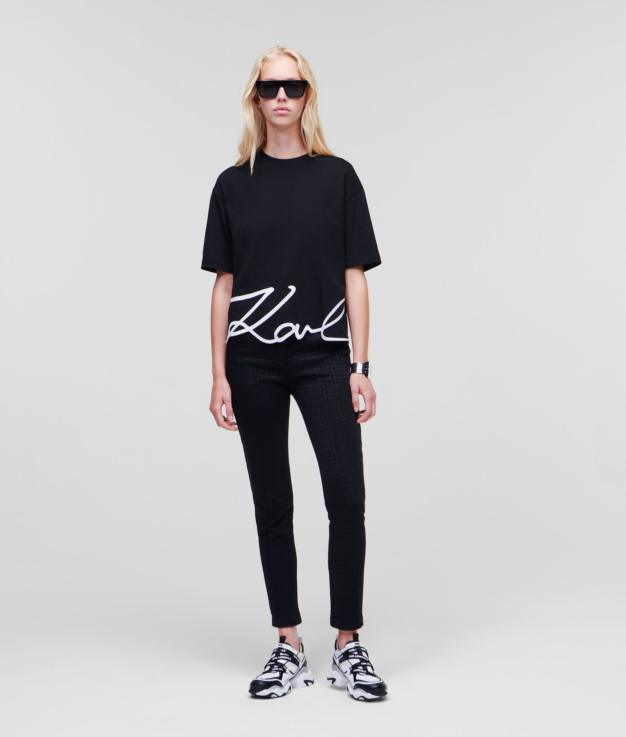 (image for) Secure KARL SIGNATURE HEM T-SHIRT